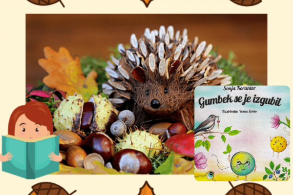 Pravljična urica: Gumbek se je izgubil (Sonja Koranter in Vesna Zorko)