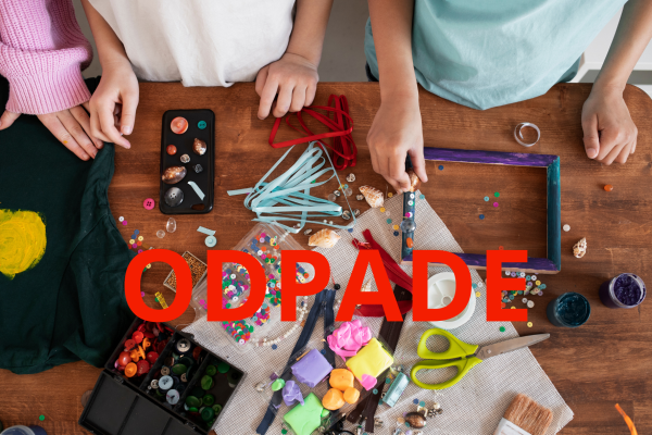 ODPADE: Reciklarnica: družinska ustvarjalna delavnica (4 leta+)