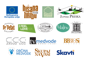 Logotipi sodelujočih Skupaj na vasi