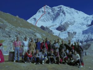 Viki Grošelj, vzpon na Makalu